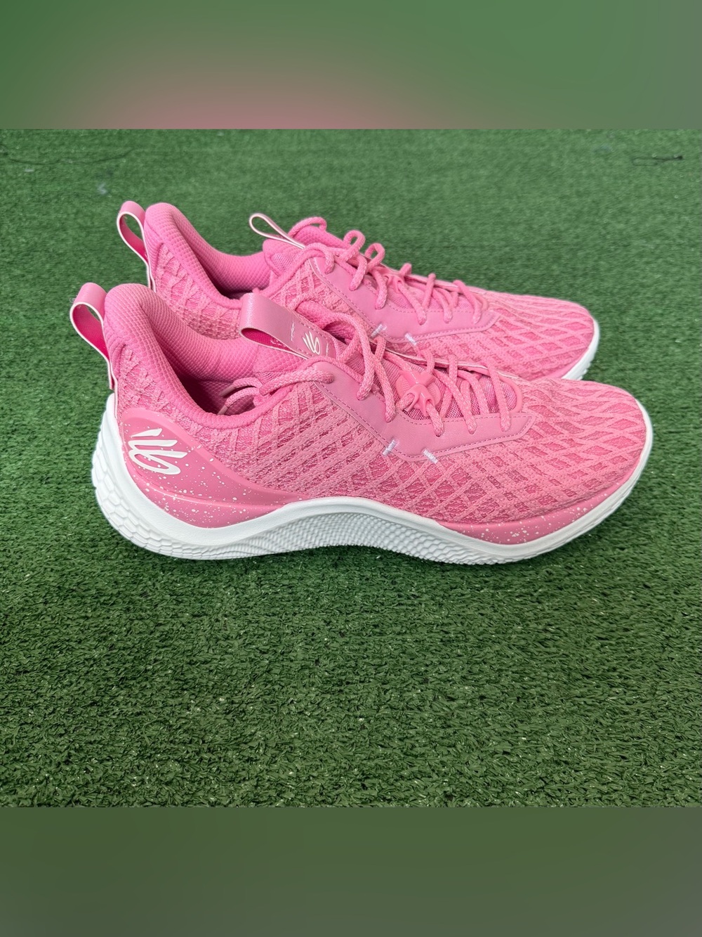 Under Armour Curry 10 Pink Mens Size 13 3026624-601